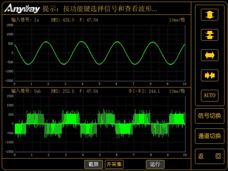 变频电量有功功率丈量_两电平变频器输出波形